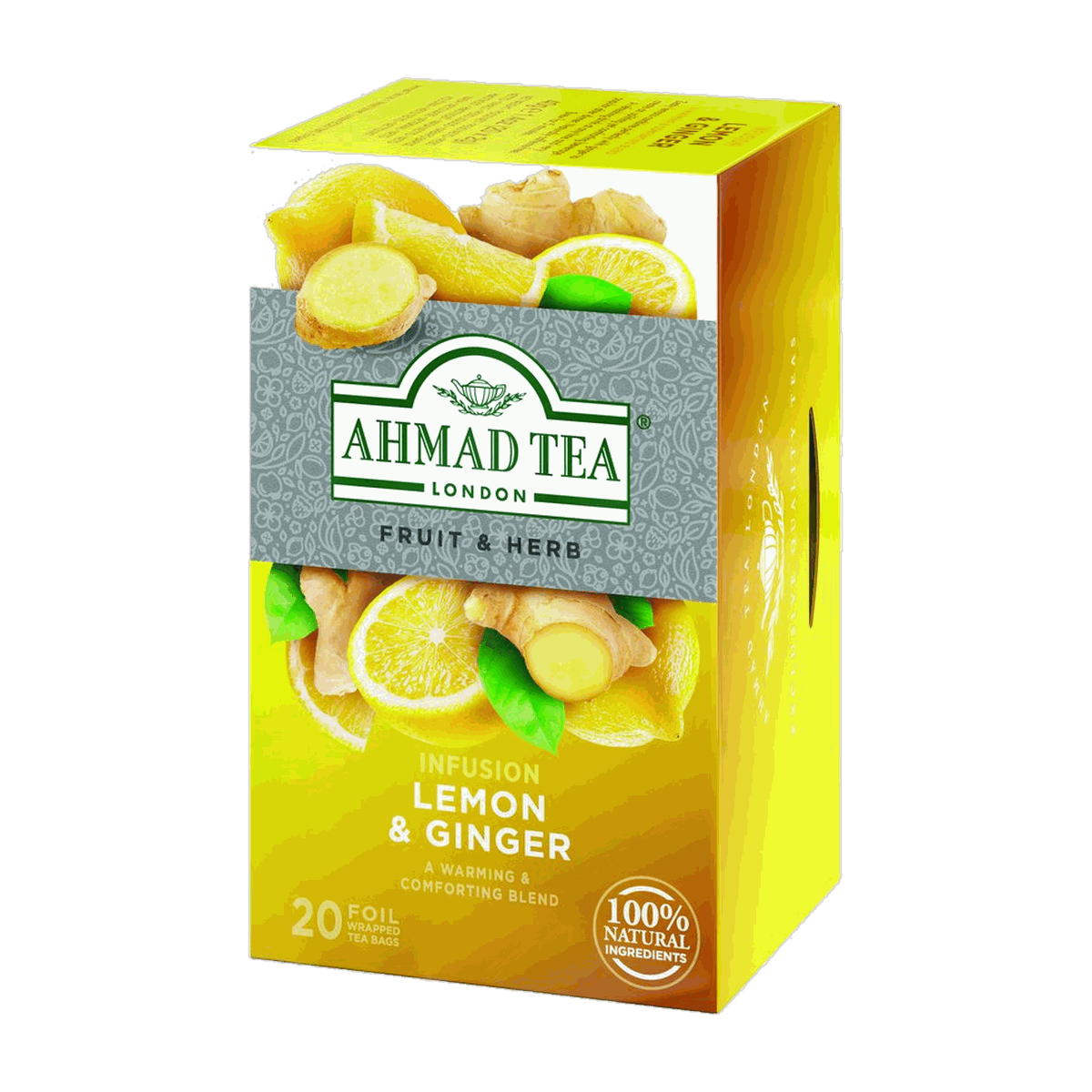 Lemon & Ginger — Ahmad Tea