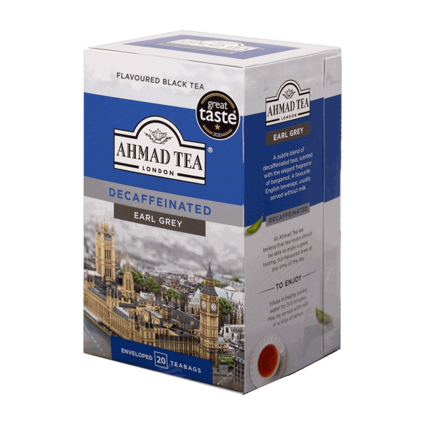 Earl Grey Descafeinado — Ahmad Tea