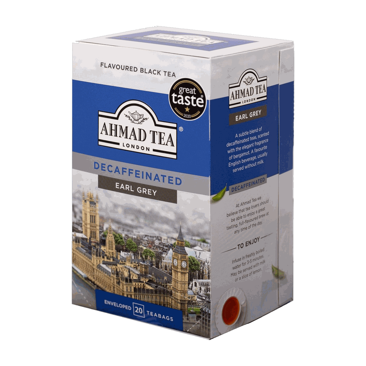 Earl Grey Descafeinado — Ahmad Tea