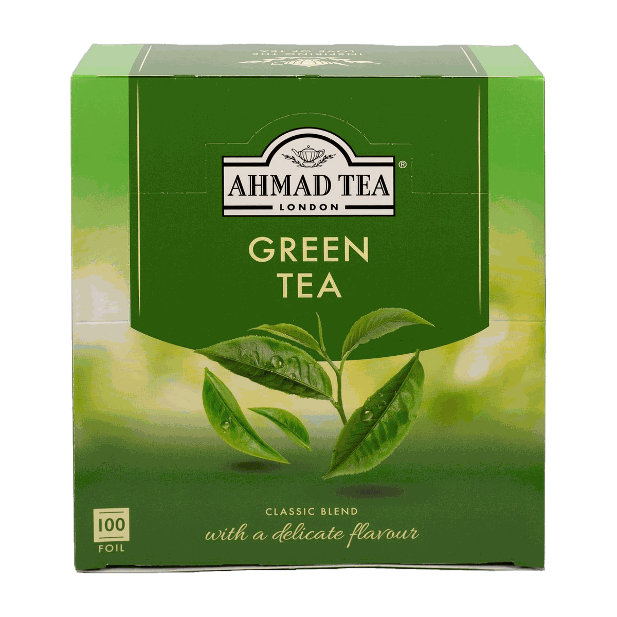 Té Verde Pure — formato 100 — Ahmad Tea