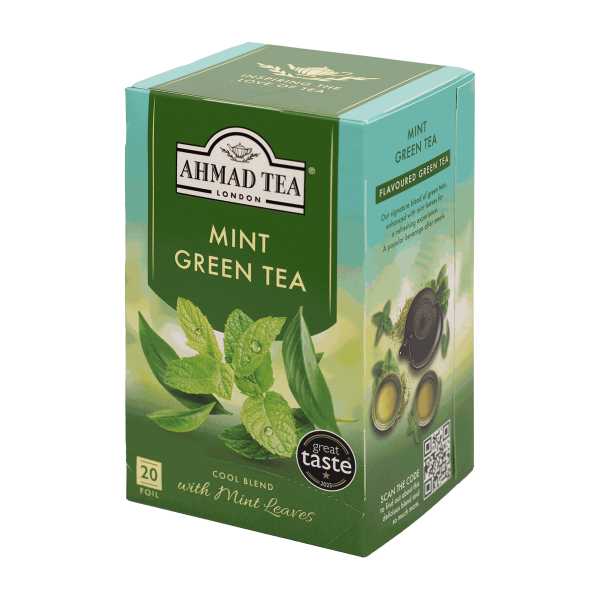Mint Green Tea — Ahmad Tea