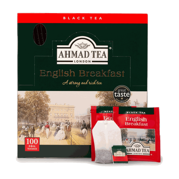 Té English Breakfast — formato 100 — Ahmad Tea