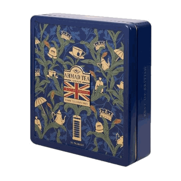 Best of British Blue 32 un — Ahmad Tea