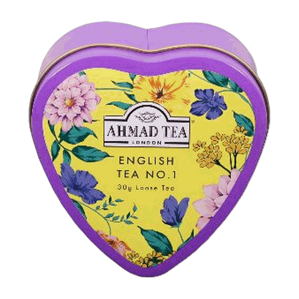 Heart Caddy English Tea N°1 30 g — Ahmad Tea